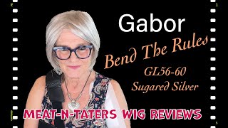 Gabor Bend The Rules // GL56-60 Sugared Silver // Lace Front/Mono Top //Meat-n-Taters Wig Reviews