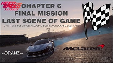 Need for Speed PAYBACK CHAPTER 6 FINAL MISSION GAME ENDING LAST SCENES. #NFS #MCLAREN #NEEDFORSPEED