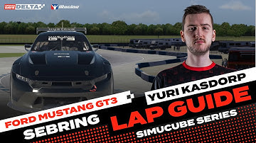 iRacing Lap Guide: Ford Mustang GT3 at Sebring