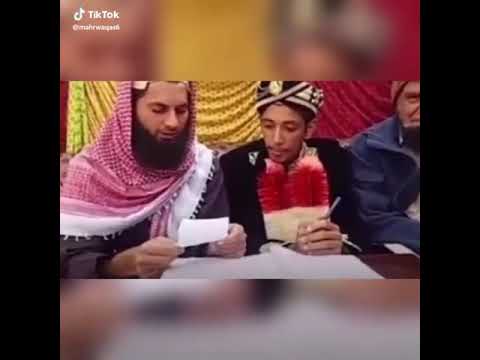 Funny wedding | funny molvi nikaah time