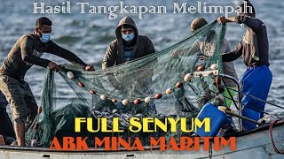 Hasil Tangkapan Melimpah, Full Senyum ABK Mina Maritim Pecah ||  @wijapattasi