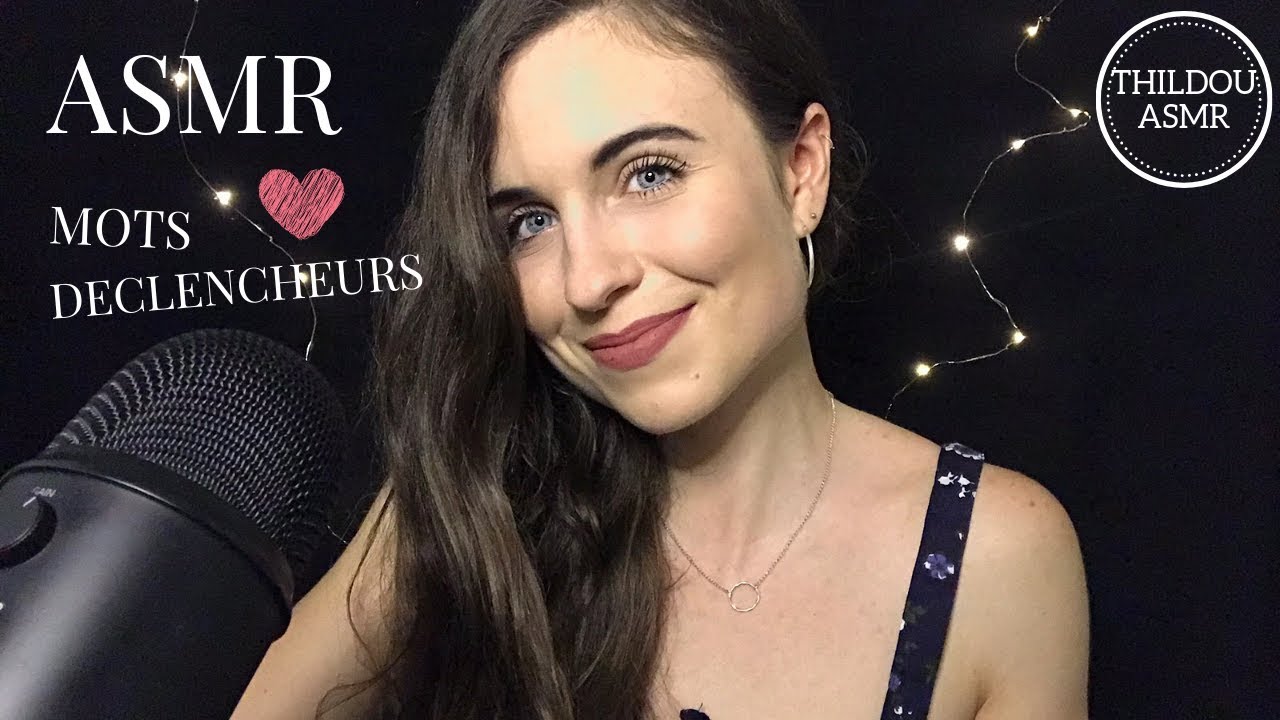 ASMR FRANCAIS 🌙 - MOTS DECLENCHEURS  (+ tapping)