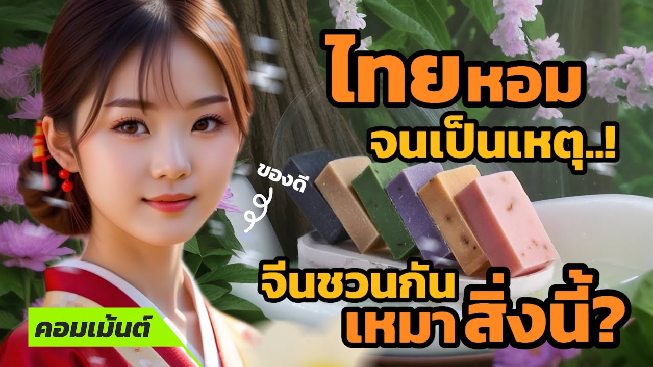 [คอมเม้นต์คนจีน] สิ่งนี้ควรเหมา! พวกนี้น่ะหรอเคล็ดลับกลิ่นของคนไทย! •25•