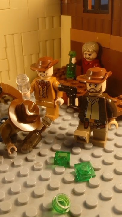 Лего анимация "Ковбои" - YouTube