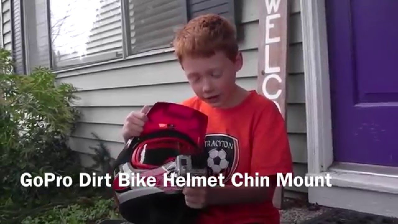 GoPro Dirt Bike Helmet Chin Mount YouTube