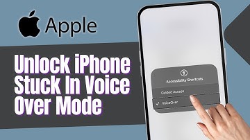 How To Unlock iPhone Stuck In Voice Over Mode (Solved)