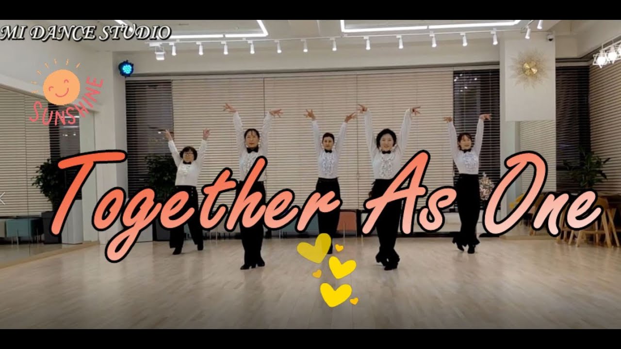 Together As One Linedance / Improver / 미댄스스튜디오 / 중랑구 라인댄스