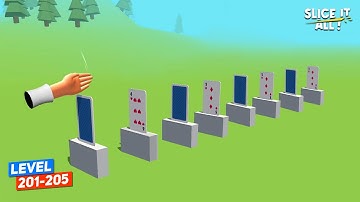Slice It All (Level 201-205) Android Gameplay