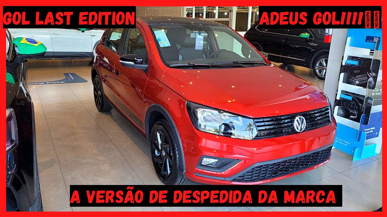 VW Gol Last Edition de exportação tem motor 1.6; Brasil fica com o