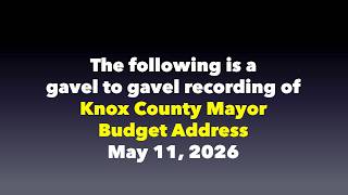 Co Mayor Budget Address 1135 260511