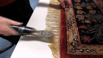 All Purpose Cleaning Systems: Oriental rug fringe cleaning (part 5) 2