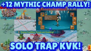 260M Solo Trap Eating Rallies! Solo Trap KvK | Lords Mobile