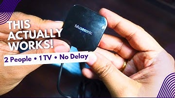 How to connect Two Bluetooth headphones to TV | Musesonic