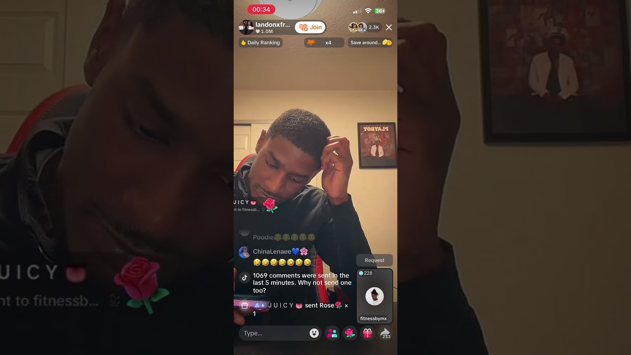 LANDON, POODIE AND MOSES ON TIKTOK LIVE!!