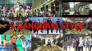 9 Gangnam Style In One Parody Mashup