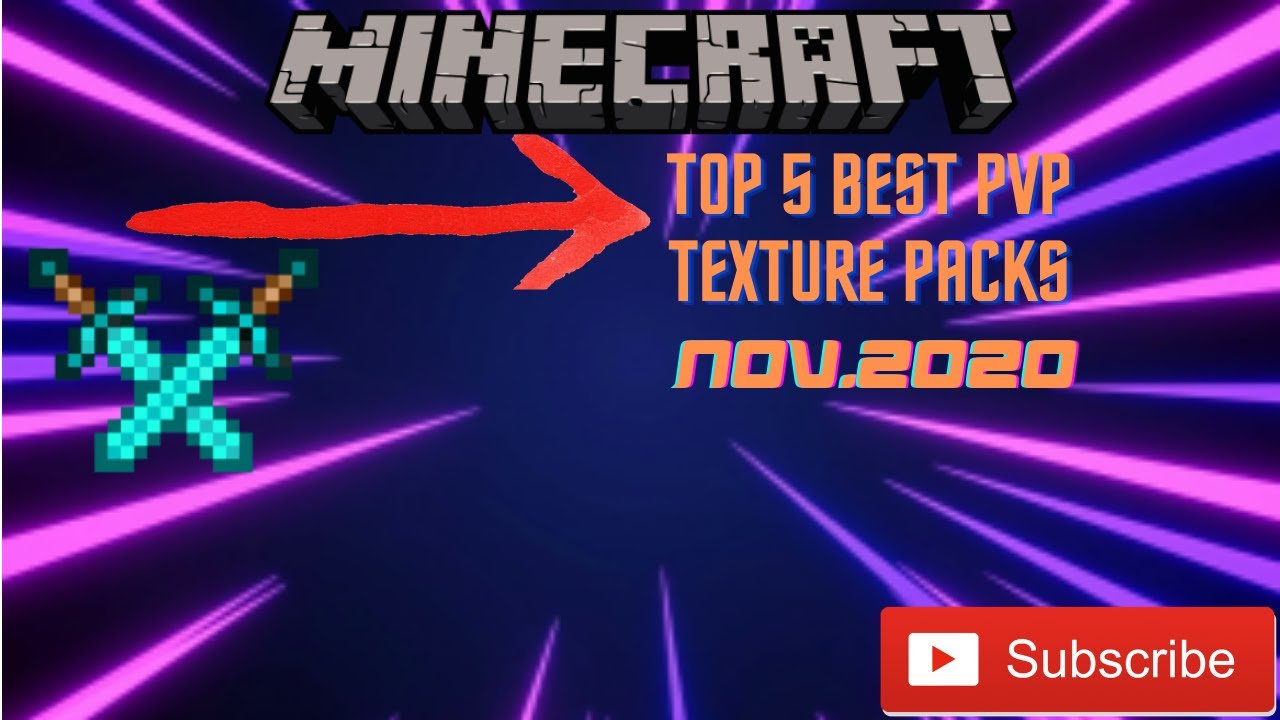 MINECRAFT PVP TOP TEXTURE PACKS FOR PVP 1.8.9 Nov 2020 - YouTube