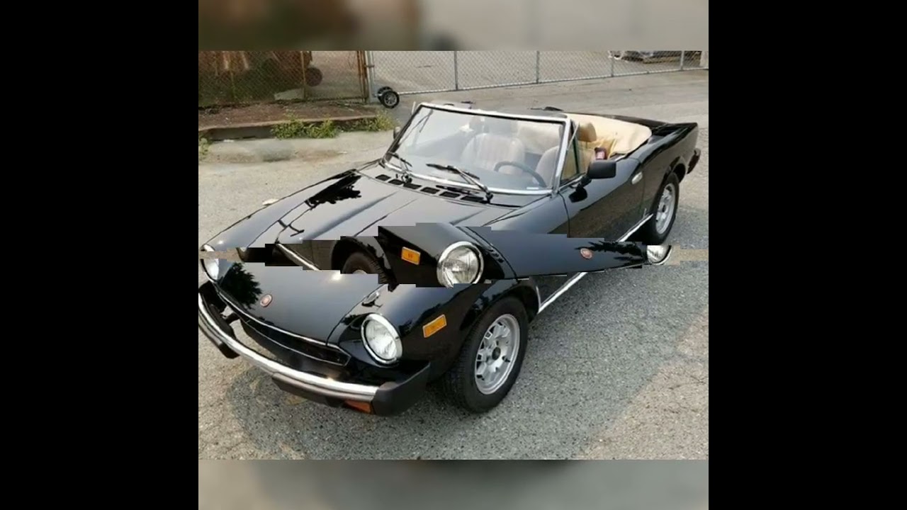 Selling My 1980 124 Spider - Low KM's