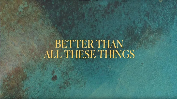 Pat Barrett - Better (Official Lyric Video)