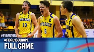 Sweden v Greece - Full Game - CL 9-16