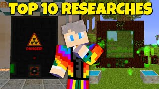 TOP 10 MUST HAVE RESEARCHES  Vault Hunters Modpack