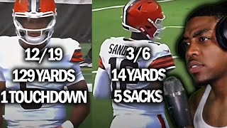 Dillon Gabriel vs Shedeur Sanders EVERY THROW vs Rams Highlights