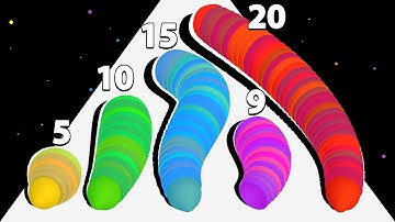 SLUGGY RUN! - Colorful ASMR Gameplay