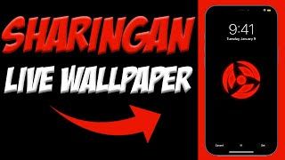 How To Get A Sharingan Live Wallpaper for iPhone 📲| Naruto Live Wallpapers for iPhone screenshot 5
