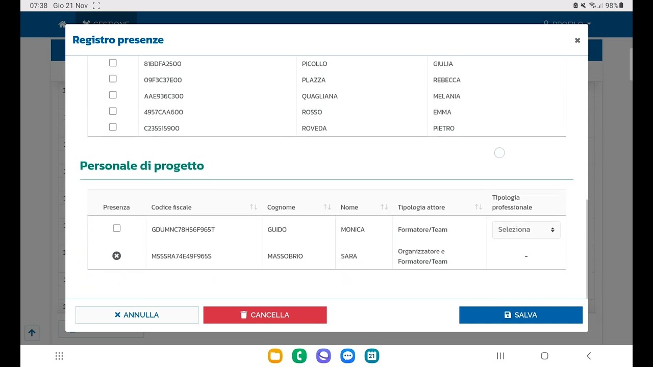 tutor d'aula pnrr futura