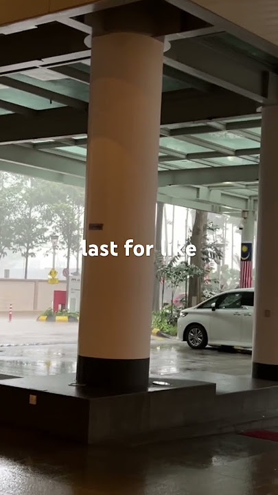 Biggest storm in KLCC over the last 3 months oct 2025 #storm#wind #malaysia