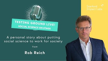 AI and Society | Rob Reich | Testing Ground Live (2025)
