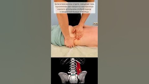 Боли в пояснично-крестцовом отделе. Лечебный массаж. Студия оздоровительных практик Терапия тела