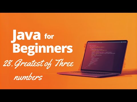 Greatest of Three Numbers in Java | Easy Java Coding Question Explained