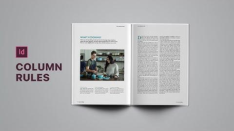 New Adobe InDesign Feature: Column Rules To Text Frames