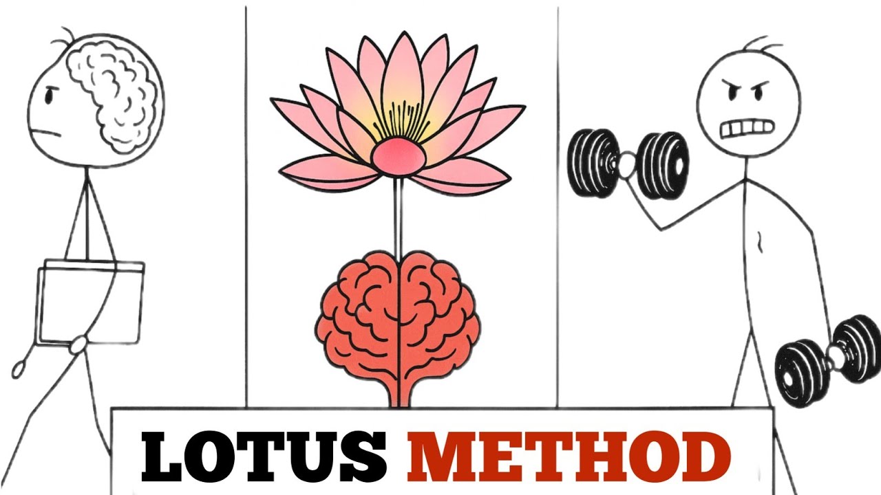 How To Force Your Brain To Do Hard Things (Lotus Method). - YouTube