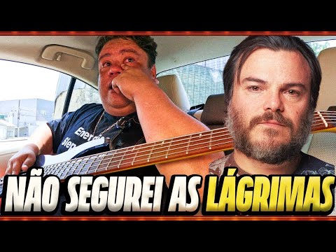 😢 Junior Groovador chora ao vivo ao lembrar do Jack Black!