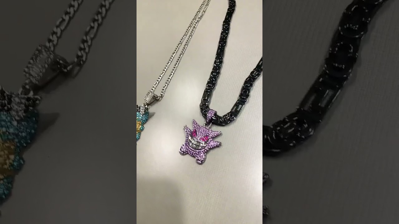 Pokémon Pendants! Squirtle and Gengar! 