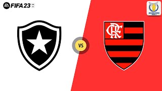 FIFA 23 - BOTAFOGO X FLAMENGO | BRASILEIRÃO 2023