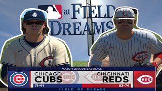MLB at FIELD OF DREAMS | Cubs vs. Reds  (08/11/22) MLB 22 GAMEPLAY