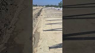 Take and Fix Geostrip/paraweb as per specification/design