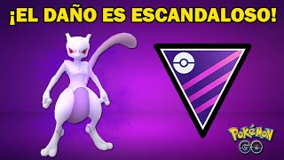 MEWTWO OSCURO DESTROZA COMO NADIE en LIGA MASTER GO BATTLE LEAGUE (PvP)  POKEMON GO