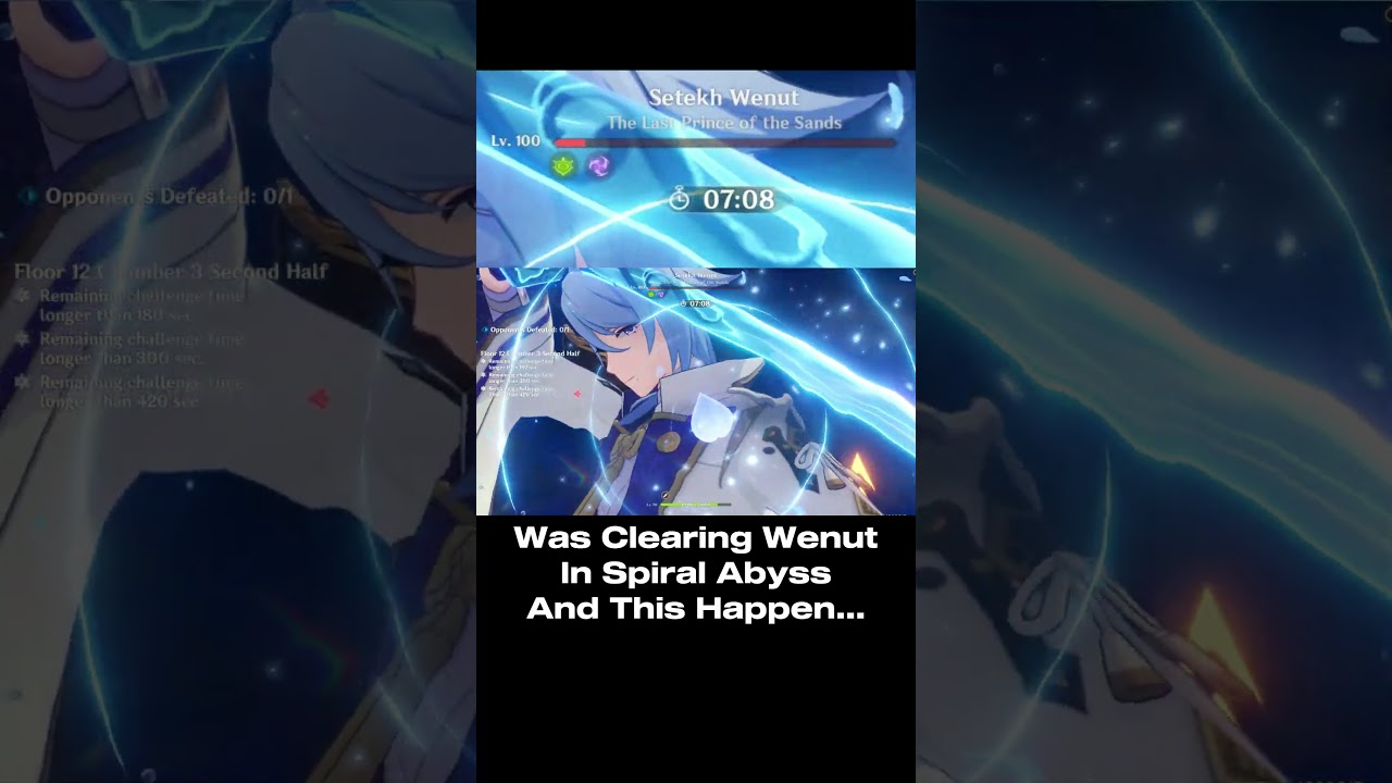 Genshin Impact - 3.5 Spiral Abyss Floor 12 Chamber 3 Annoying Wenut