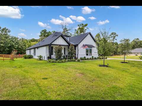 745 Satterwhite Farms Lane, Magnolia, TX home video tour
