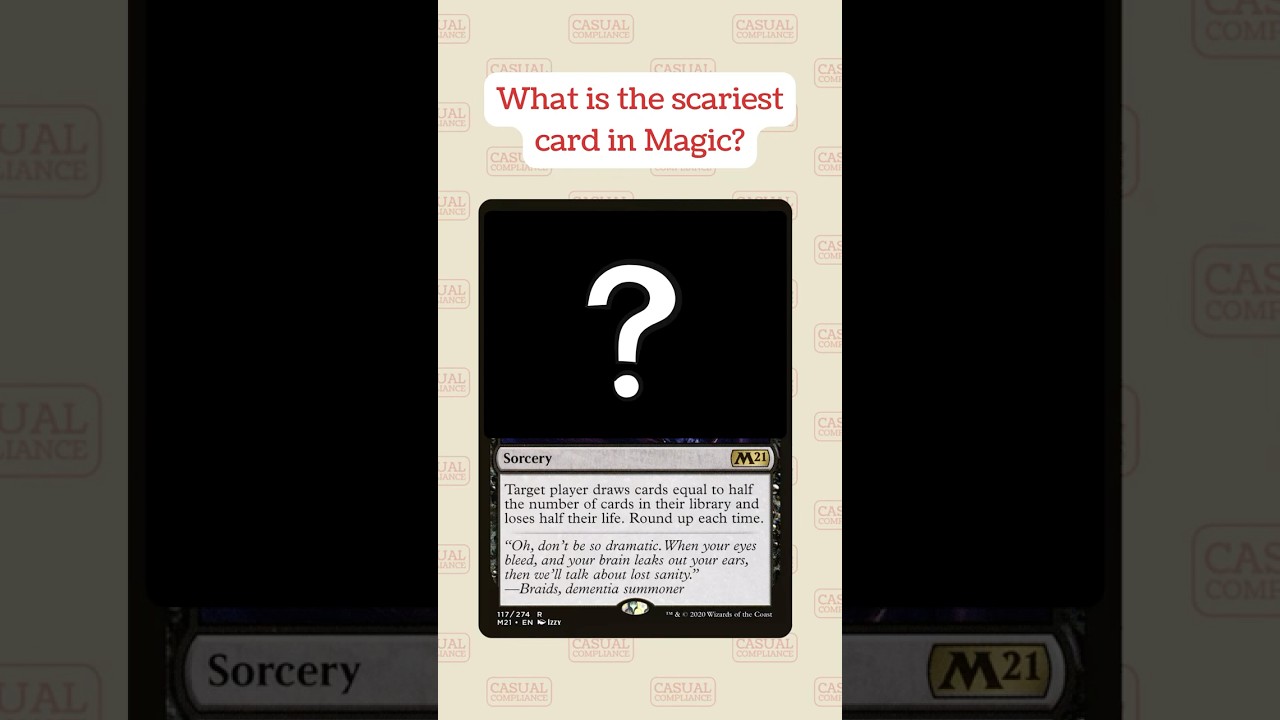 Peer into the Abyss is the scariest card in all of #MTG, but is it fair? #Commander #EDH