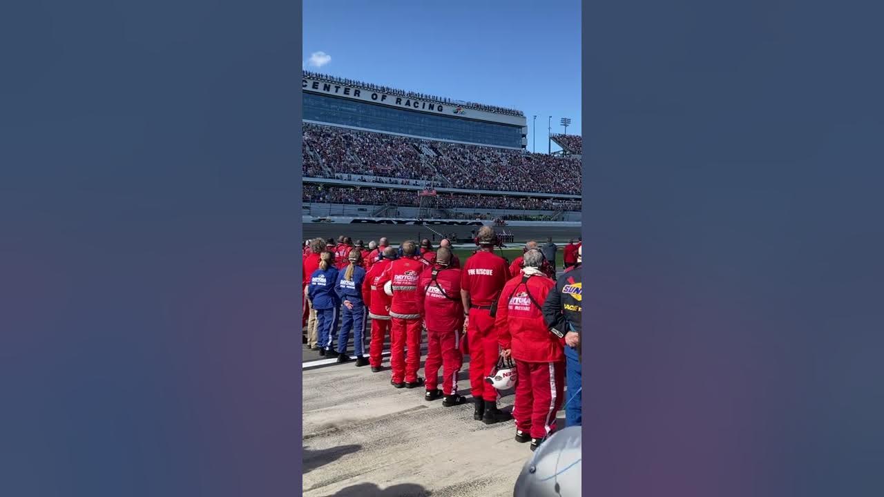 Daytona 500 National Anthem and Flyover YouTube