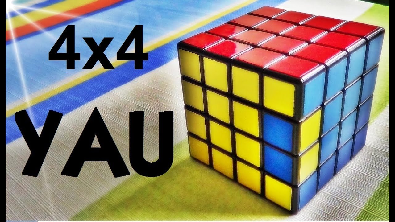 Como Hacer Un Cubo 4x4 Método YAU - Guía para el cubo 4x4 - YouTube