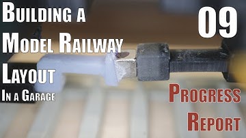 Building a Model Layout in the Garage  - Part 9 -  Progress Report