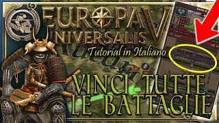 Europa Universalis 5 ITA ⚔️ War Guide | How to Win All Battles in EU5 with Shogun screenshot 4