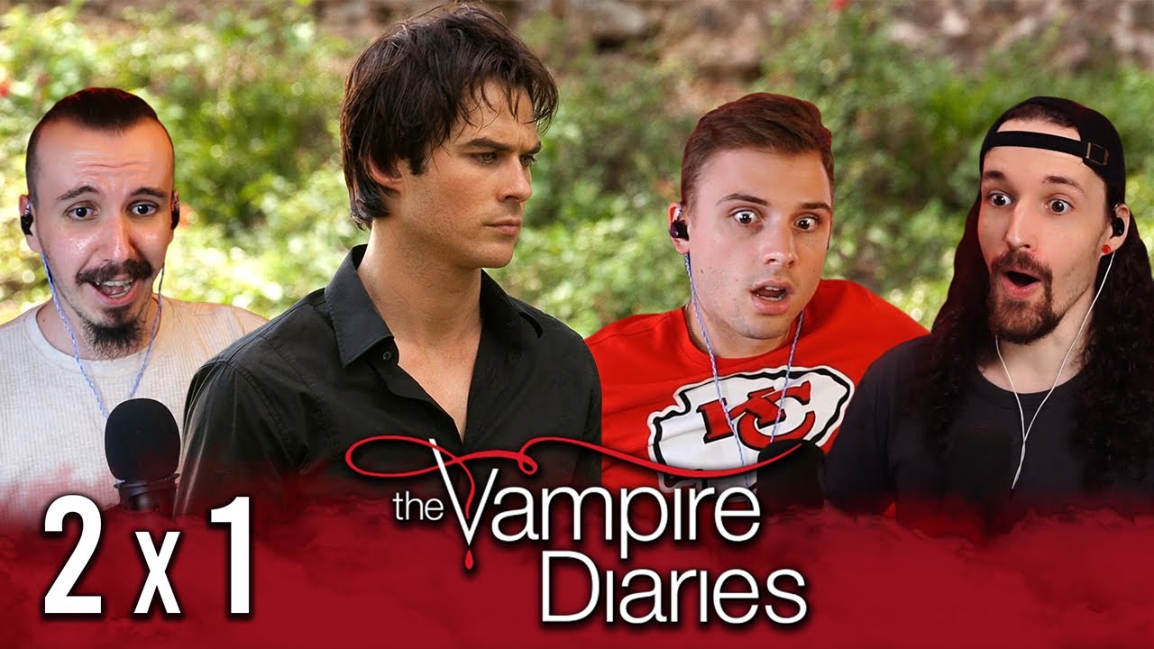 The Vampire Diaries 2x1 Reaction!! "The Return"
