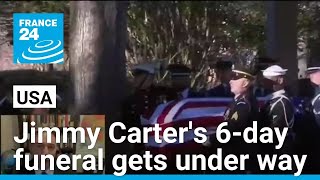 Jimmy Carter's 6-day funeral gets under way in Georgia • FRANCE 24 English