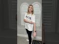 Love that ACTA is on the tts now and I love this oversized tee!! Such great quality and perfectly